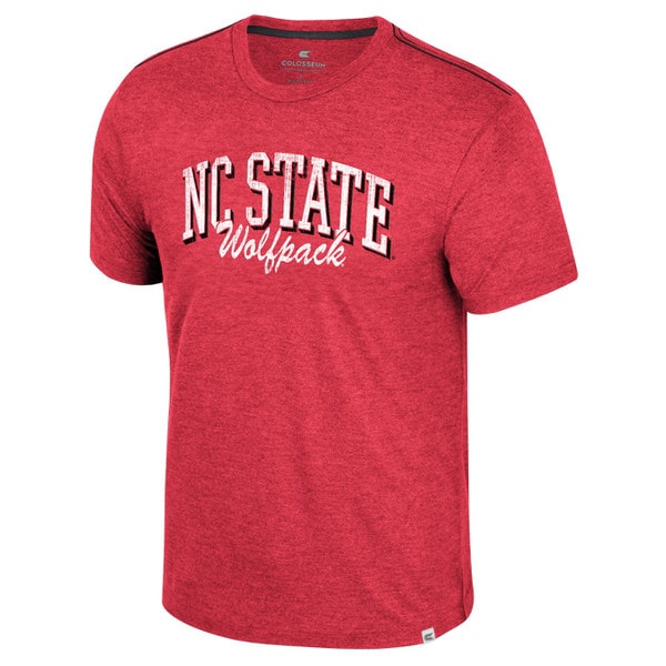 Red Short Sleeve Blend Tee - NC Sta